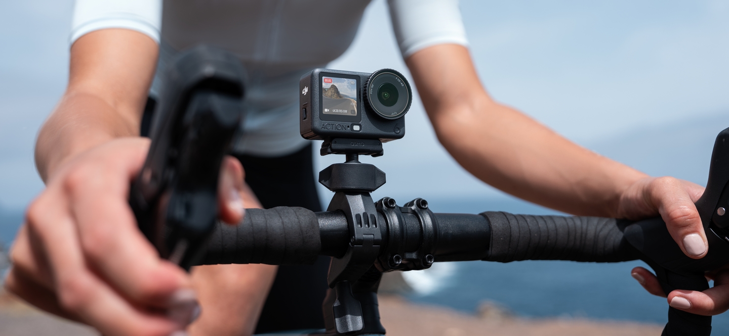 DJI Osmo Action Dual-Direction Mini Handlebar Mount