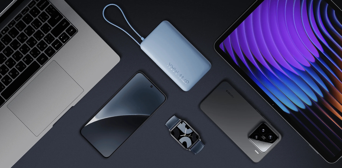 Xiaomi Power Bank 67W 10000mAh w/ Integrated Cable