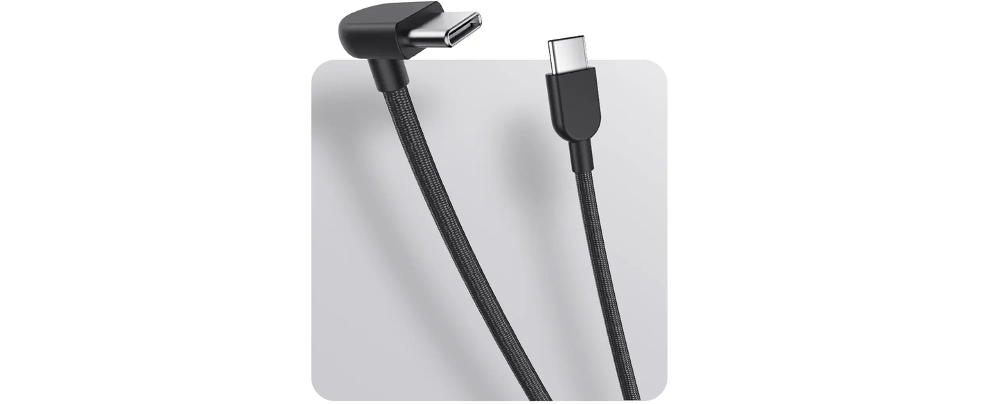 Xiaomi 3A Braided USB-C to USB-C Cable 10cm