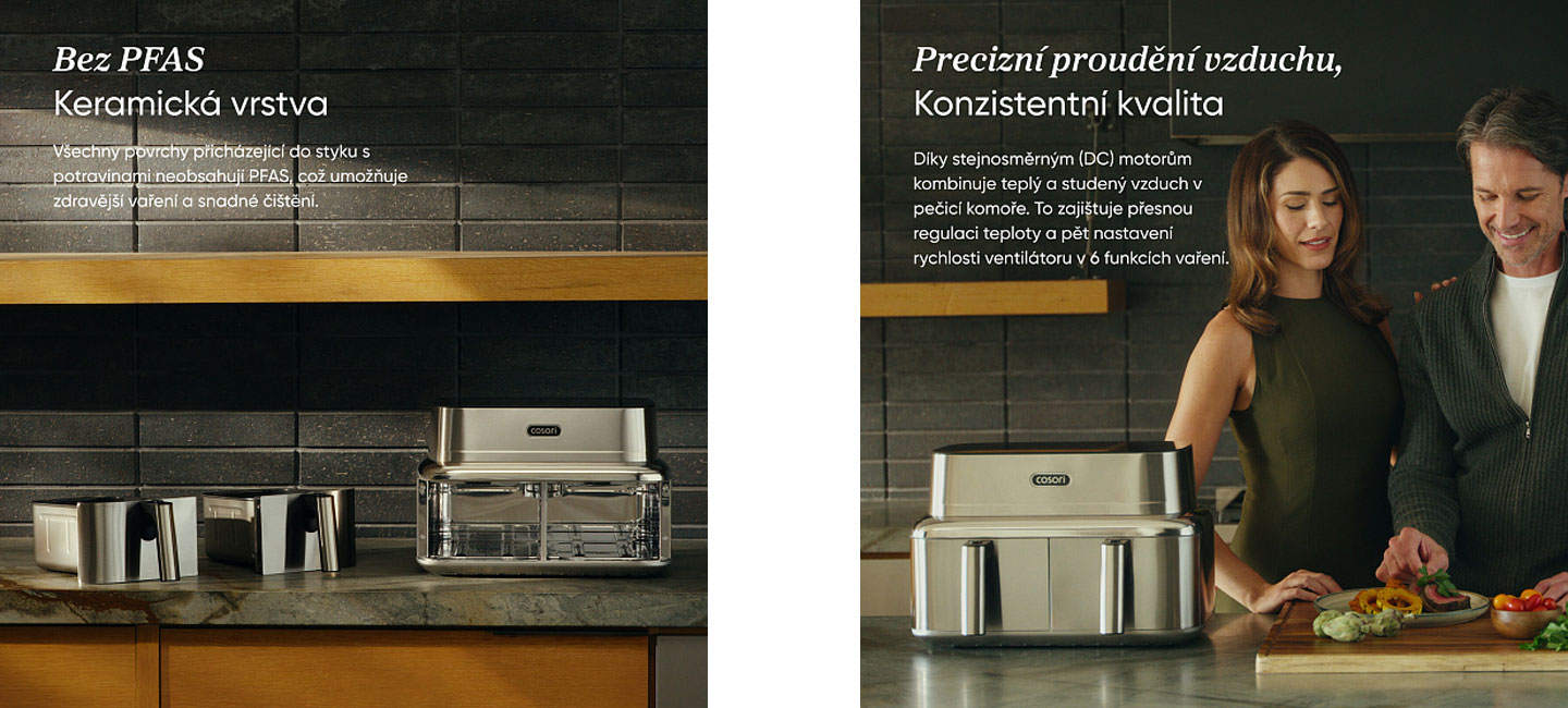 Cosori Iconic Dual 8,6l 