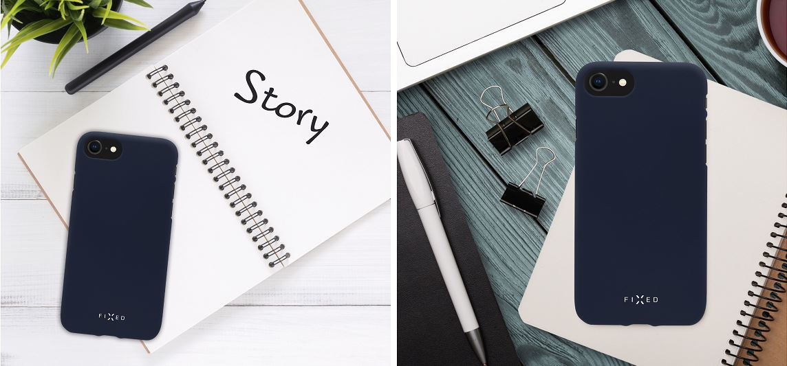 Zadní pogumovaný kryt FIXED Story