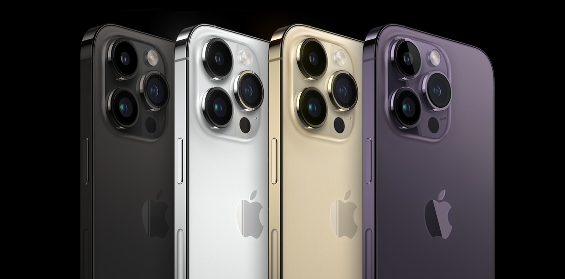 Apple iPhone 14 Pro Max barevné varianty