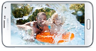 Samsung G900 Galaxy S5 Charcoal Black (SM-G900FZKAETL)