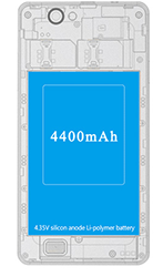 THL 4400 Black dualSIM